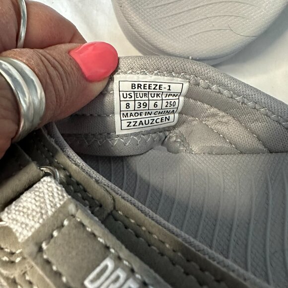 New Flip Flops DREAM PAIRS Women's Arch Support  Comfortable Grey Sandals Size 8 - Picture 15 of 17